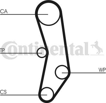 Contitech CT515 - Hammashihnat inparts.fi