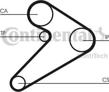 Continental CT517 - Hammashihnat inparts.fi