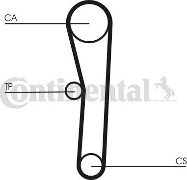 Contitech CT 536 - Hammashihnat inparts.fi