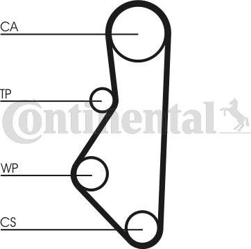 Contitech CT585 - Hammashihnat inparts.fi