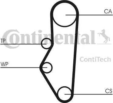 Continental CT525 - Hammashihnat inparts.fi