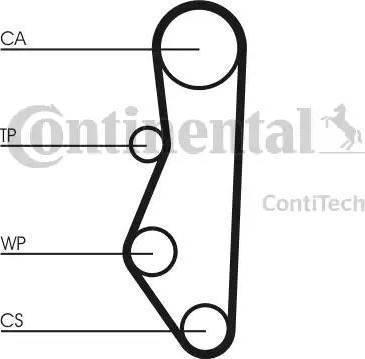 Continental CT527 - Hammashihnat inparts.fi