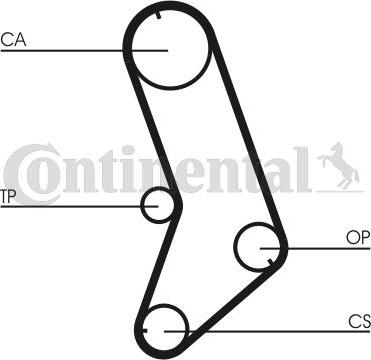 Contitech CT647 - Hammashihnat inparts.fi