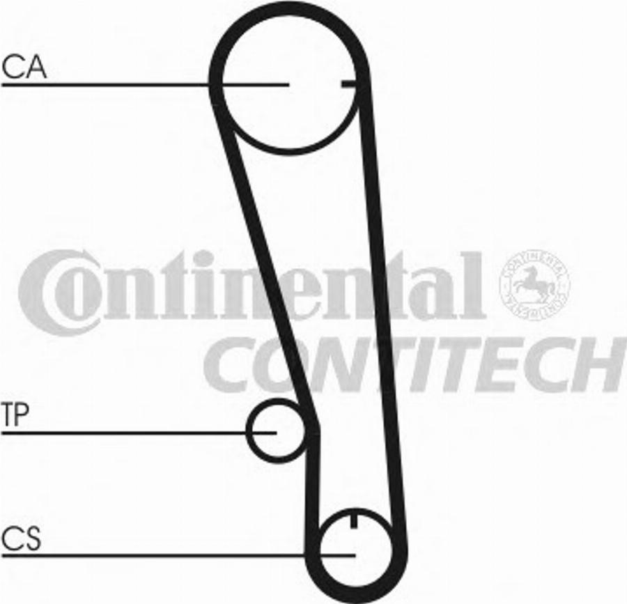 Contitech CT665K1 - Hammashihnasarja inparts.fi