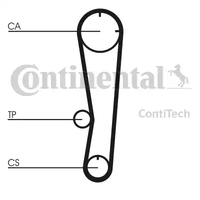 Continental CT602 - Hammashihnat inparts.fi