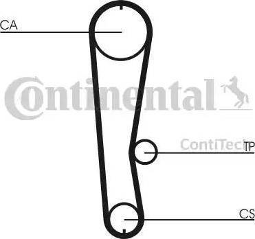 Continental CT680 - Hammashihnat inparts.fi