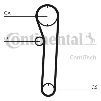 Continental CT680 - Hammashihnat inparts.fi