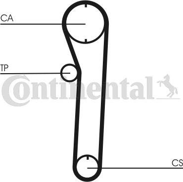 Contitech CT 680 - Hammashihnat inparts.fi