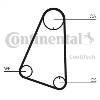 Continental CT633 - Hammashihnat inparts.fi