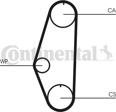 Contitech CT 629 - Hammashihnat inparts.fi