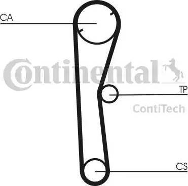 Continental CT674 - Hammashihnat inparts.fi