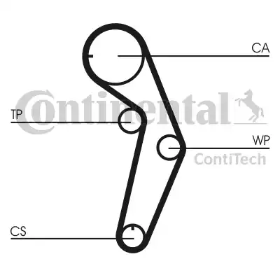 Continental CT 1048 - Hammashihnat inparts.fi