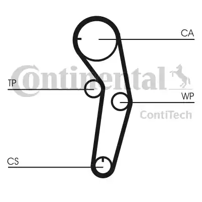 Continental CT1053 - Hammashihnat inparts.fi