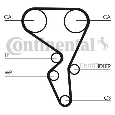 Continental CT1065 - Hammashihnat inparts.fi