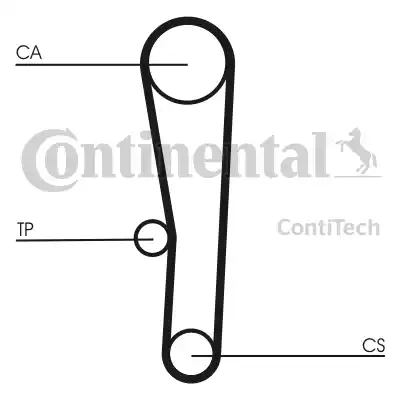 Continental CT1062 - Hammashihnat inparts.fi