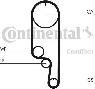 Continental CT1008 - Hammashihnat inparts.fi