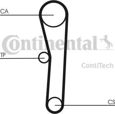 Continental CT1008 - Hammashihnat inparts.fi