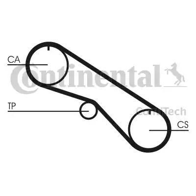 Continental CT1082 - Hammashihnat inparts.fi