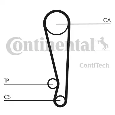 Continental CT1024 - Hammashihnat inparts.fi