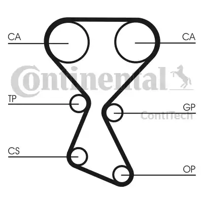 Continental CT1027 - Hammashihnat inparts.fi