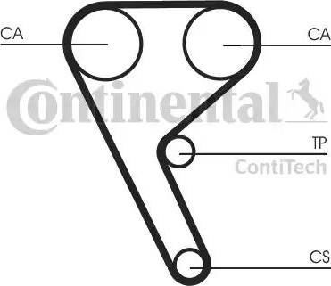 Continental CT1157 - Hammashihnat inparts.fi