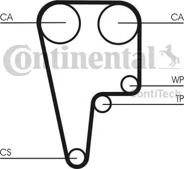 Continental CT1125 - Hammashihnat inparts.fi