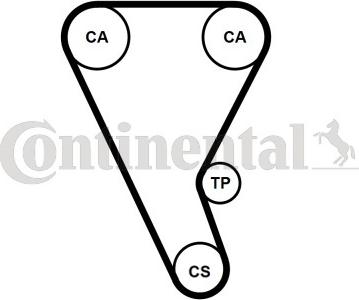 Contitech CT 1240 - Hammashihnat inparts.fi