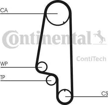 Continental CT846 - Hammashihnat inparts.fi