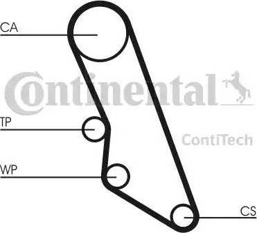 Continental CT865 - Hammashihnat inparts.fi