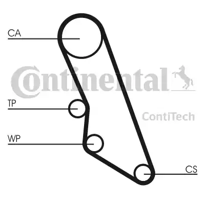 Continental CT865 - Hammashihnat inparts.fi