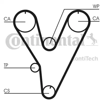 Continental CT805 - Hammashihnat inparts.fi