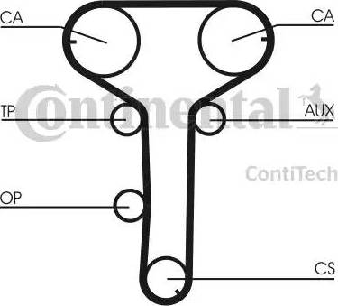 Continental CT 815 - Hammashihnat inparts.fi