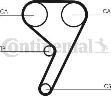 Continental CT881WP5 - Hammashihnasarja inparts.fi