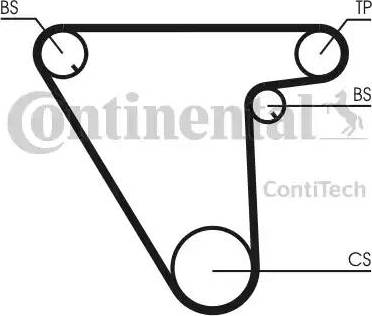 Continental CT833 - Hammashihnat inparts.fi