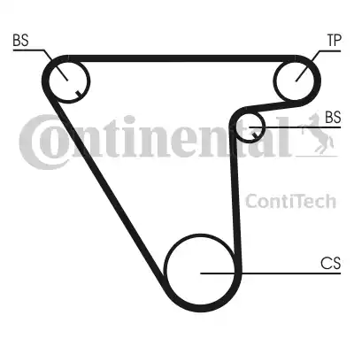 Continental CT833 - Hammashihnat inparts.fi