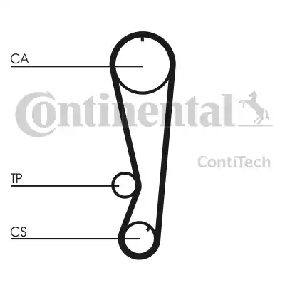 Continental CT827 - Hammashihnat inparts.fi