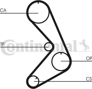 Contitech CT749 - Hammashihnat inparts.fi