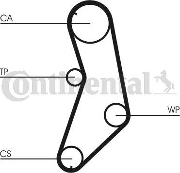 Contitech CT745 - Hammashihnat inparts.fi