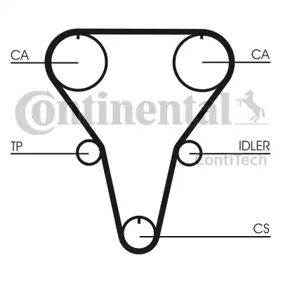 Continental CT769 - Hammashihnat inparts.fi