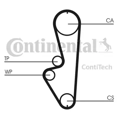 Continental CT765 - Hammashihnat inparts.fi