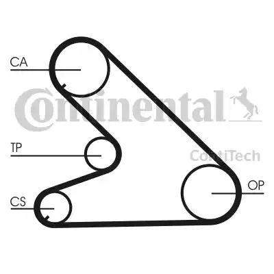 Continental CT700 - Hammashihnat inparts.fi