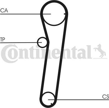 Contitech CT 739 - Hammashihnat inparts.fi