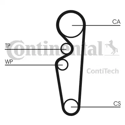 Continental CT729 - Hammashihnat inparts.fi