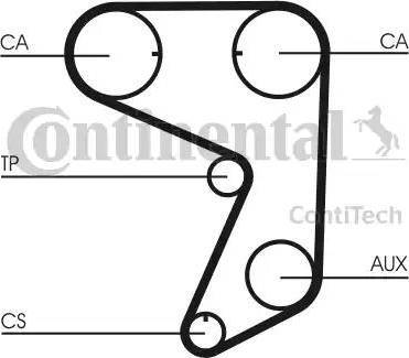 Continental CT775 - Hammashihnat inparts.fi