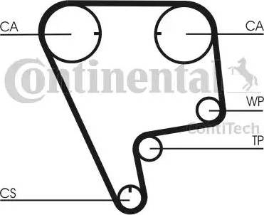 Continental CT773 - Hammashihnat inparts.fi