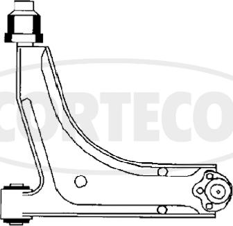 Corteco 49400816 - Tukivarsi, pyöräntuenta inparts.fi