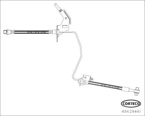 Corteco 49429441 - Jarruletku inparts.fi