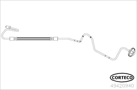 Corteco 49420940 - Jarruletku inparts.fi