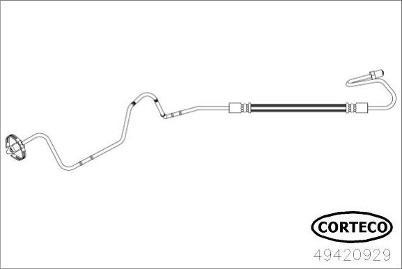 Corteco 49420929 - Jarruletku inparts.fi