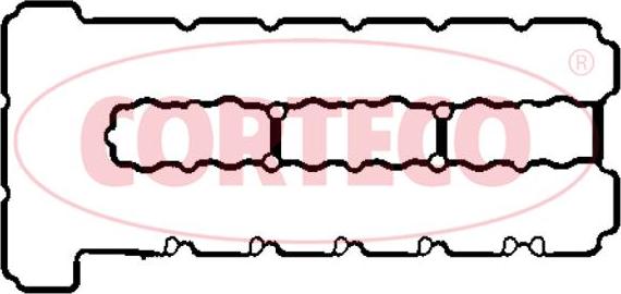 Corteco 440430P - Tiiviste, venttiilikoppa inparts.fi